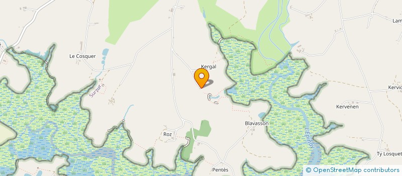 localisation de l'entreprise MONSIEUR VINCENT TANGUY  SURZUR