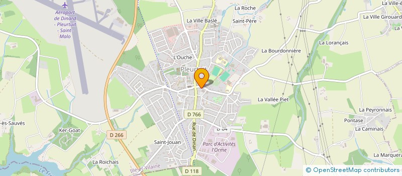 localisation de l'entreprise MONSIEUR VINCENT TANZILLI  PLEURTUIT