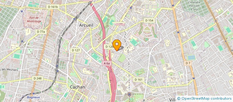 localisation de l'entreprise MONSIEUR VINCENT TARET à ARCUEIL