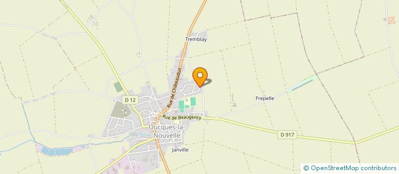 localisation de l'entreprise MONSIEUR VINCENT TARNIER  OUCQUES LA NOUVELLE