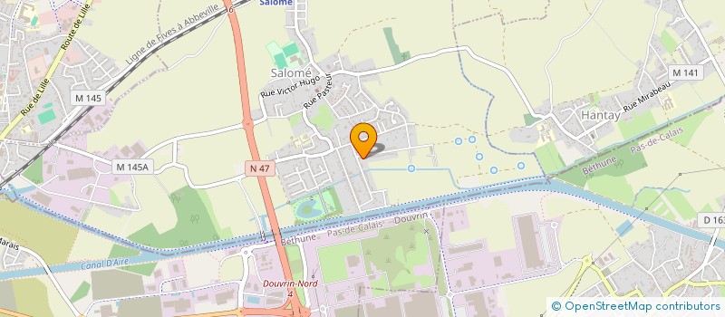 localisation de l'entreprise MONSIEUR VINCENT TASSE  SALOME