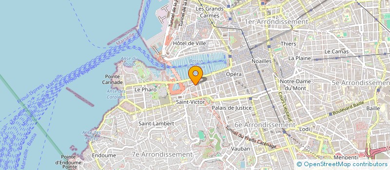 localisation de l'entreprise MONSIEUR VINCENT TASSERY à MARSEILLE