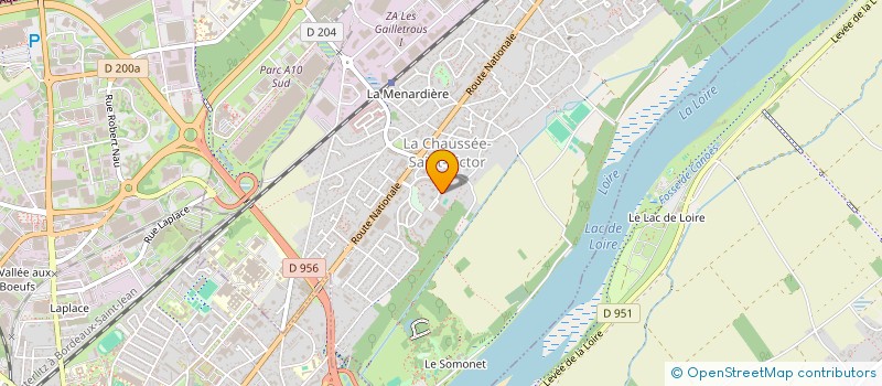 localisation de l'entreprise MONSIEUR VINCENT TASSOTTI  LA CHAUSSEE-SAINT-VICTOR