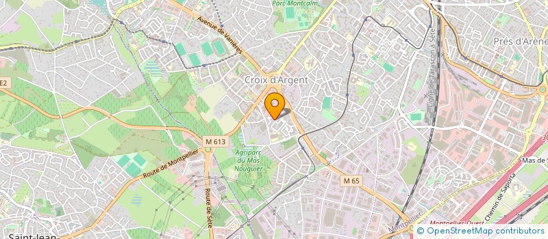 localisation de l'entreprise MONSIEUR VINCENT TAUPIN  MONTPELLIER