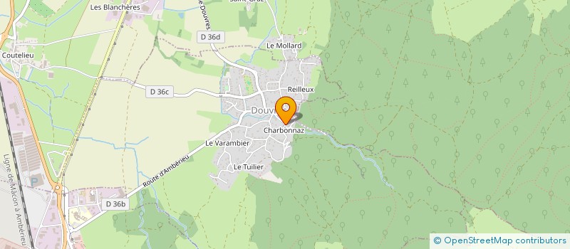 localisation de l'entreprise MONSIEUR VINCENT TAVERNIER  DOUVRES