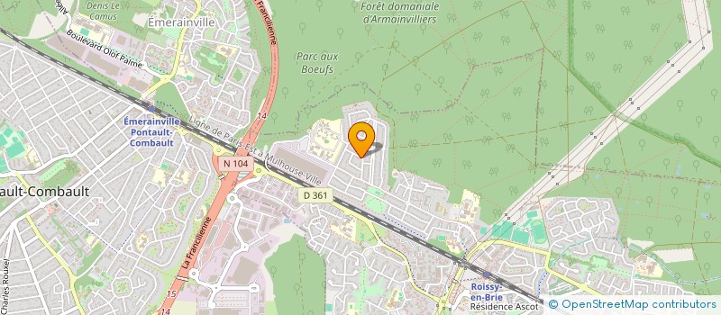 localisation de l'entreprise MONSIEUR VINCENT TE  ROISSY-EN-BRIE