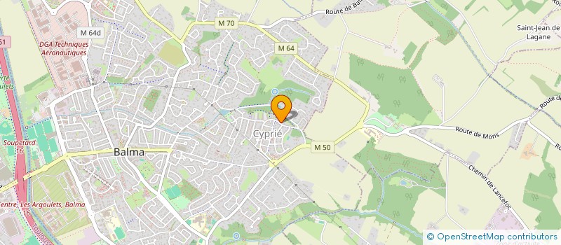 localisation de l'entreprise MONSIEUR VINCENT TERRAIL-NOVES  BALMA