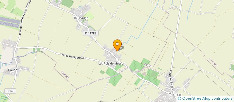 localisation de l'entreprise MONSIEUR VINCENT TESSIER  SAINT-ROMAIN-DE-BENET