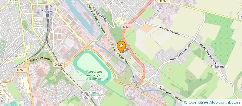 localisation de l'entreprise MONSIEUR VINCENT TETE  MARTIN-EGLISE