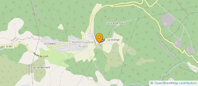 localisation de l'entreprise MONSIEUR VINCENT THEBAUD  MALLEFOUGASSE-AUGES