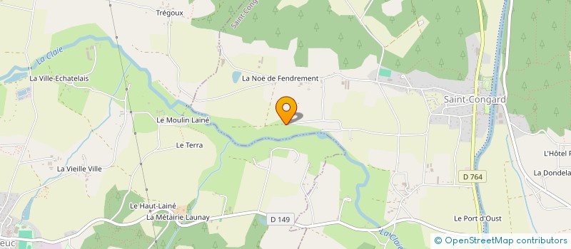 localisation de l'entreprise MONSIEUR VINCENT THEBAULT à SAINT-CONGARD