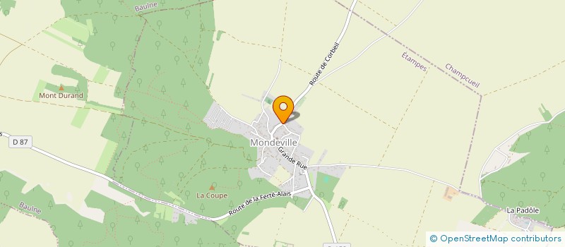 localisation de l'entreprise MONSIEUR VINCENT THERRY  MONDEVILLE