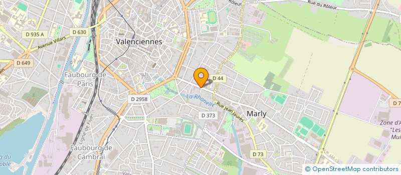 localisation de l'entreprise MONSIEUR VINCENT THERY à VALENCIENNES