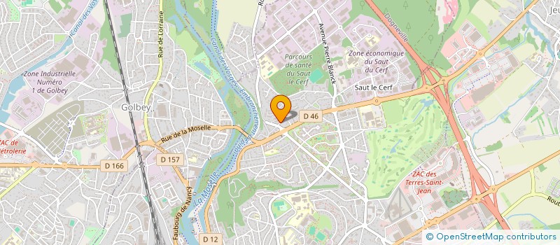 localisation de l'entreprise MONSIEUR VINCENT THEVENOT  CHANTRAINE