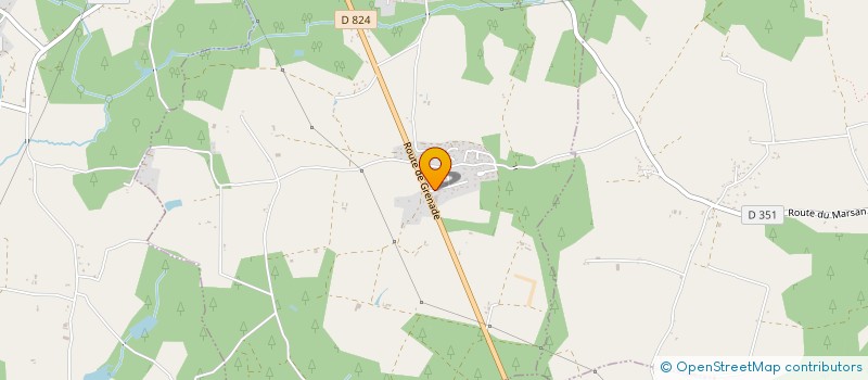 localisation de l'entreprise MONSIEUR VINCENT THIRION  BRETAGNE-DE-MARSAN