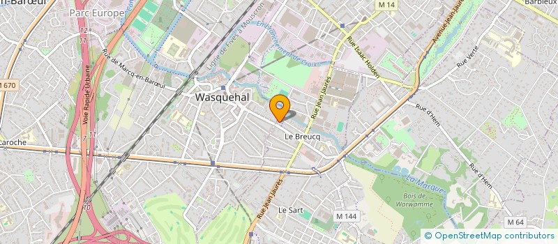 localisation de l'entreprise MONSIEUR VINCENT THIRY à VILLENEUVE-D'ASCQ