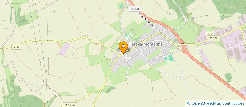 localisation de l'entreprise MONSIEUR VINCENT THOMAS  VILLERS-LA-MONTAGNE
