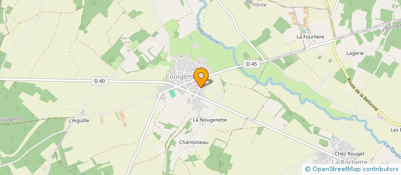 localisation de l'entreprise MONSIEUR VINCENT THOMAS à COULGENS