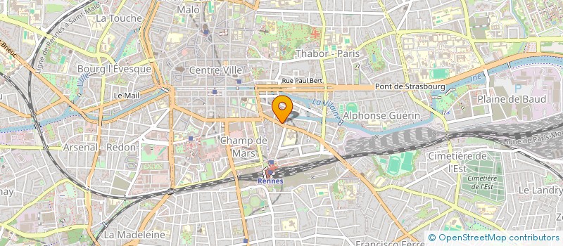 localisation de l'entreprise MONSIEUR VINCENT THOMAS à RENNES