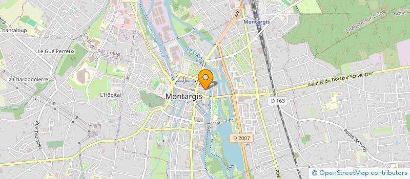 localisation de l'entreprise MONSIEUR VINCENT THOMAS à MONTARGIS