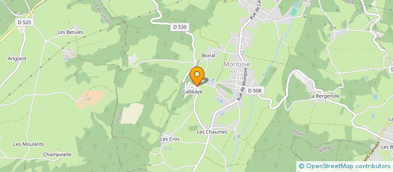 localisation de l'entreprise MONSIEUR VINCENT THOMAS  YOUX