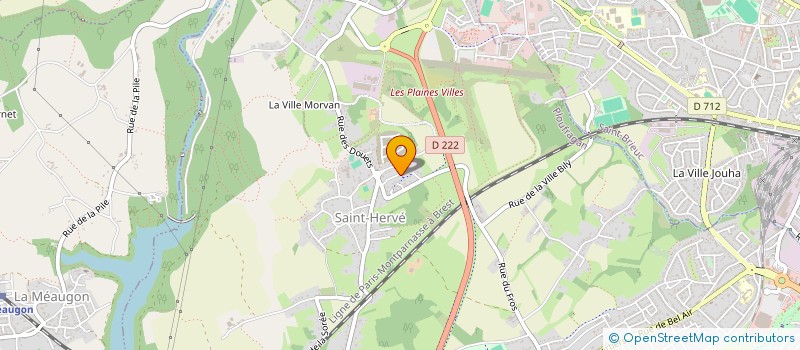 localisation de l'entreprise MONSIEUR VINCENT THOMAS  PLOUFRAGAN