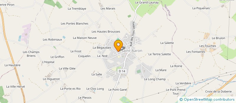 localisation de l'entreprise MONSIEUR VINCENT THORAVAL à NOYAL