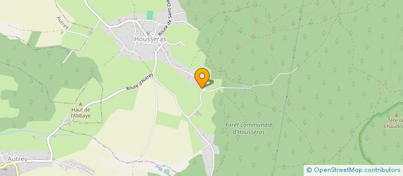 localisation de l'entreprise MONSIEUR VINCENT TISSERANT  HOUSSERAS