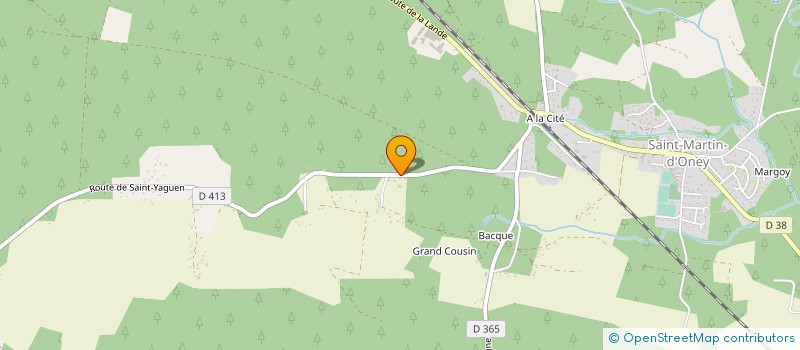 localisation de l'entreprise MONSIEUR VINCENT TORRES  SAINT-MARTIN-D'ONEY