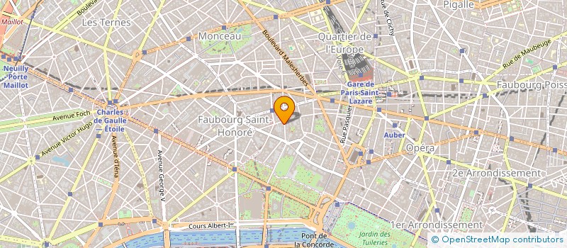 localisation de l'entreprise MONSIEUR VINCENT TOULOUSE  PARIS