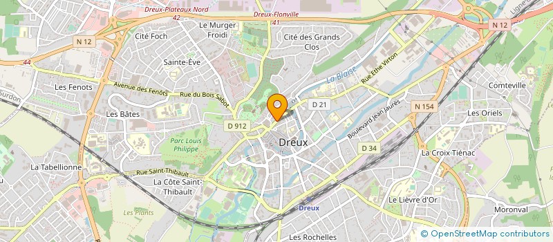 localisation de l'entreprise MONSIEUR VINCENT TOURAULT à DREUX
