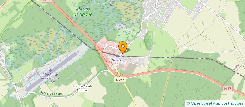 localisation de l'entreprise MONSIEUR VINCENT TOURNERET  SAONE