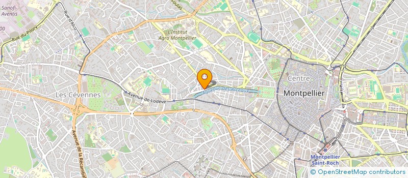 localisation de l'entreprise MONSIEUR VINCENT TOURREL à MONTPELLIER