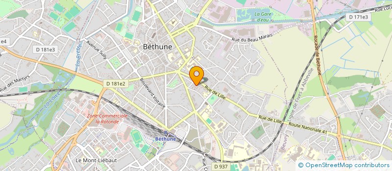 localisation de l'entreprise MONSIEUR VINCENT TRANNOY  ANNEZIN