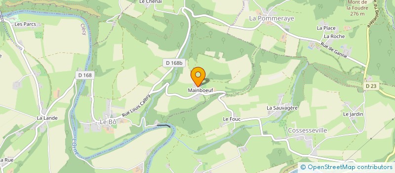localisation de l'entreprise MONSIEUR VINCENT TREFEU à PIERREFITTE-EN-CINGLAIS