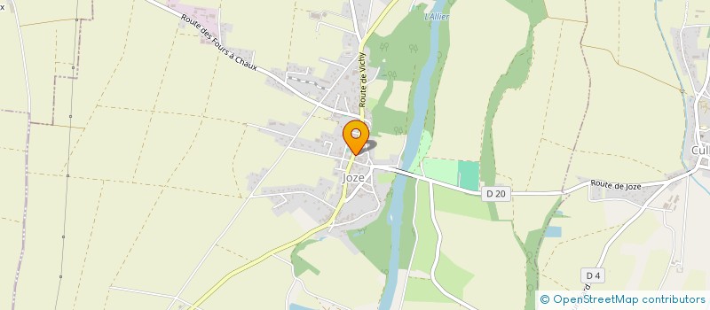 localisation de l'entreprise MONSIEUR VINCENT TRICHET  JOZE