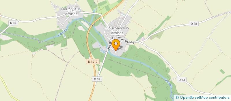 localisation de l'entreprise MONSIEUR VINCENT TRINDADE  CRESSONSACQ