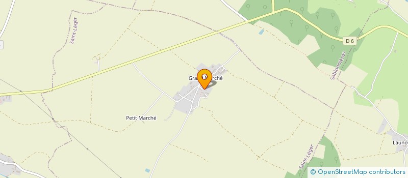 localisation de l'entreprise MONSIEUR VINCENT TRINSON  SAINT-LEGER