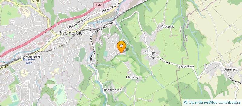 localisation de l'entreprise MONSIEUR VINCENT TROMPILLE  CHATEAUNEUF