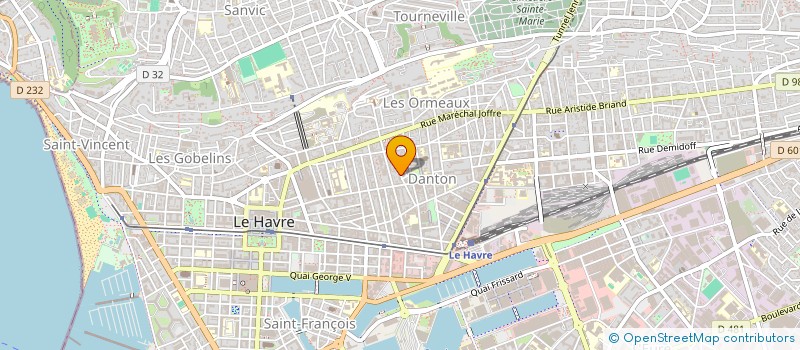 localisation de l'entreprise MONSIEUR VINCENT TROTEL à LE HAVRE