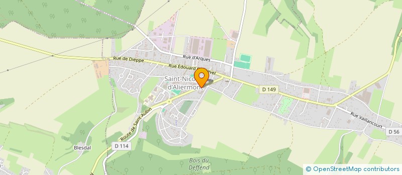 localisation de l'entreprise MONSIEUR VINCENT TROUDE  SAINT-NICOLAS-D'ALIERMONT