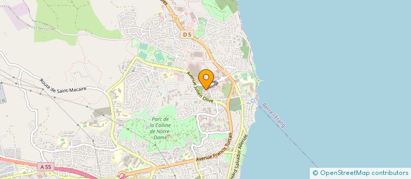 localisation de l'entreprise MONSIEUR VINCENT TROVATO  MARTIGUES