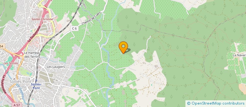 localisation de l'entreprise MONSIEUR VINCENT TRUCCO  SOLLIES-PONT