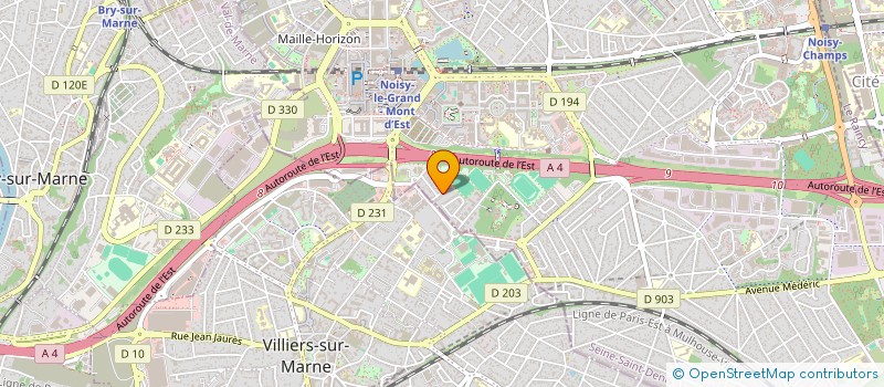 localisation de l'entreprise MONSIEUR VINCENT TUNG  NOISY-LE-GRAND