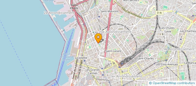 localisation de l'entreprise MONSIEUR VINCENT TUNINETTI à MARSEILLE