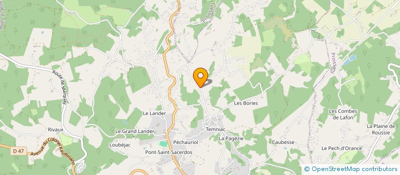 localisation de l'entreprise MONSIEUR VINCENT VACHER à SARLAT-LA-CANEDA