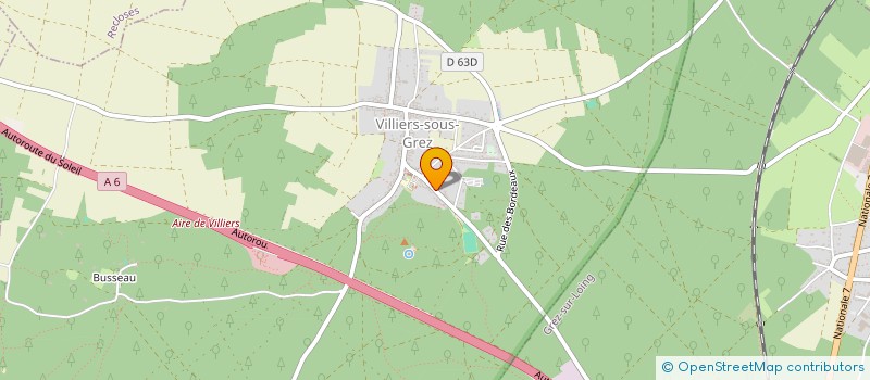 localisation de l'entreprise MONSIEUR VINCENT VADBLED  VILLIERS-SOUS-GREZ