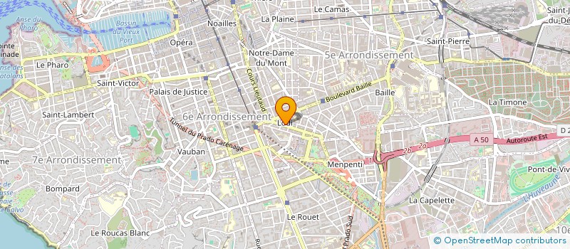 localisation de l'entreprise MONSIEUR VINCENT VALANTIN à MARSEILLE