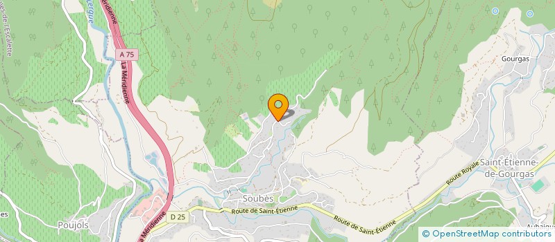 localisation de l'entreprise MONSIEUR VINCENT VALAT  SOUBES