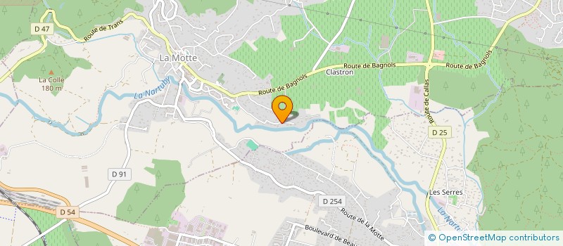 localisation de l'entreprise MONSIEUR VINCENT VALEMBOIS  LA MOTTE